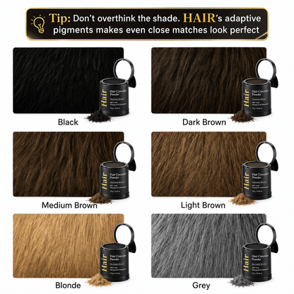 HairAura™ Hair Concealer Powder
